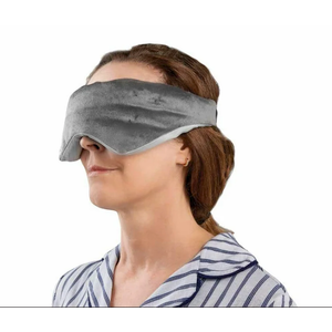 Tranquility Cooling Weighted Eye Mask With Washable Cover .75lb Grey