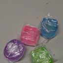 4 Pack Stress Cube Sensory Fidget Toys for Anxiety Stress Relief, Slow Rising Fidget Cube Squeeze Toys, Squishy Cube Filled with Thick Substance, Ice Cube Stress Balls for Adults Kids