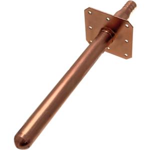 XFITTING 1/2 in x 8 in Stub Out Straight with Flange, 10 Pieces XFITTING 1/2 in x 8 in Stub Out Straight with Flange, 10 Pieces