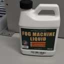 Fog Machine Liquid - 32 oz Tillbrook Fog Machine Fluid - High Density & Long-Lasting Fog Juice - Low-Lying, Universal, Water-Based Solution for Spooky Halloween Parties, Haunted Houses, & Concerts
