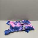 Dog Coats for Small Dogs, Polar Fleece Dog Pajamas Bodysuit, Puppy Onesies Tie Dye Jumpsuits, Dogs Warm Clothes Four-Legged, Doggie Fullbody Winter Jacket Vest (Large)