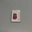 memzuoix 2.4G Wireless Mouse, 1400 DPI Mobile Optical Cordless Mouse with USB Receiver, Portable Computer Mice for Laptop, PC, Desktop, MacBook, 5 Buttons, Red