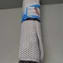 Duck Brand Clorox Cushioned Foam Bath Mat for Tubs, Non-Slip with Suction Cups, 17 Inches x 35 Inches, White