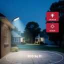 Solar Lights Outdoor Waterproof, 3000LM Solar Powered LED Flood Light with Motion Sensor, Dusk to Dawn Outdoor Security Lighting for Yard, Barn, Street