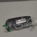 Biscaynebay Fabric Shower Narrow Stall Liners 48" Width by 72" Length, Black Water Resistant Bathroom Curtains, Rust Resistant Grommets (8 Holes) Weighted Bottom Machine Washable