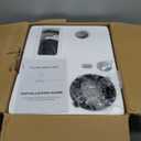 Ceiling Fans with Lights, 52 Inch Low Profile Ceiling Fan with Light and Remote Control,10 Min Quick Installation,Reversible,3CCT Dimmable,Quiet,Black Small Ceiling Fan for Bedroom Indoor/Outdoor