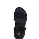 Skechers Go-Walk Flex Sandals Slip-Ins Black Size 7