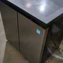 Avanti Mini Fridge Compact Side-by-Side Refrigerator with Freezer for Home Office or Dorm, Features Dual Doors Adjustable Glass Shelves and Adjustable Temperature Control, 5.5-Cu.Ft, Stainless Steel