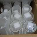 Sandraheer 48-Pack Clear Glass Cylinder Vases, 4 Sizes (4/6/8/10 Inch) - Hurricane Floating Candle Holders & Flower Vases for Wedding, Table Centerpiece, Home Dcor