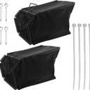 Braveboy 2 x 115-4664 Lawn Mower Grass Catcher Bag & 1 x 132-4483-03 Frame, Compatible with 22" Recycler Lawn Mower, Replaces 114-2639-03, 20339, 20361, 20361T