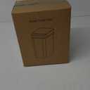 Anborry Bathroom Automatic Trash Can 4 Gallon Touchless Motion Sensor Small Garbage Can with Lid Smart Electric Plastic Narrow Garbage Bin for Living Room Bedroom Office Kitchen (Black)