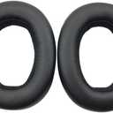 Replacement Ear Pads. Compatible with AKG N700NC Headphones. Made of Soft Protein Leather Memory Foam. Replacement Ear Pads for Repair Accessories (Black)
