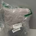 Inflatable Travel Foot Rest Pillow, 2 Pack Airplane Foot Rest Pillows, Portable Inflatable Leg Rest Pillow Flights Seat Extender with Storage Bag for Plane, Car, Train (2Pack Grey)