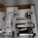 WiFi Smart Front Door Lock Set: Hornbill Electronic Keypad Deadbolt, 11-in-1 Keyless Entry with Handle, Alexa Fingerprint, Remote Bluetooth Lever, Satin Nickel