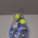 Q&F Tech Tennis Trainer Rebound Ball Set, Solo Practice Reaction Kit/Ball, Portable Self Training Tool/Device, for Beginners/Adults - 1base+2balls