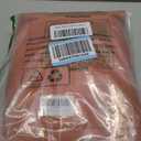 YoungsTex Rust Terracotta Linen Curtains 63 Inch Length for Living Room, Burnt Orange Light Filtering Drapes with Bronze Grommet Privacy for Bedroom, 52 x 63 Inch, 2 Panels