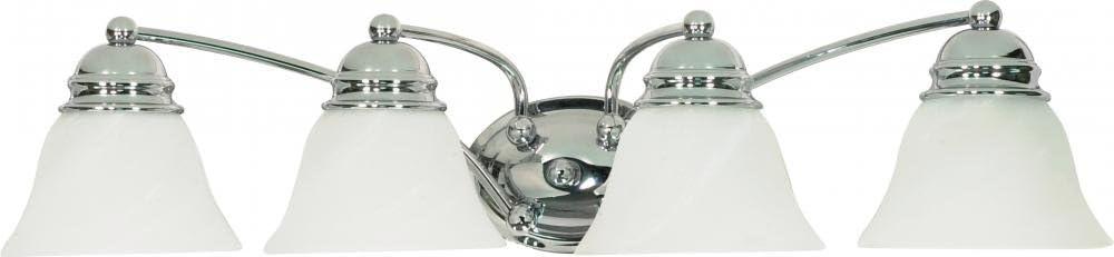 Nuvo 60/339 Four Light Vanity, Chrome