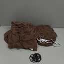 YEMYHOM Recliner Chair Cover, Stretch Recliner Slipcover for 1 Seater, Geometric Jacquard Reclining Couch Cover Furniture Protector for Pets & Kids, Brown
