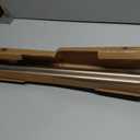 Ivilon Drapery Window Curtain Rod - End Cap Style Design 1 Inch Pole. 72 to 144 Inch Color Warm Gold