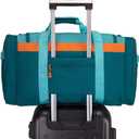 Large Kids Duffle Bag for Travel, Overnight, or Weekender, 22" inch (Teal Blue)