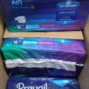 Prevail AIR Overnight Incontinence Briefs - Unisex Adult Incontinence Briefs with Tabs - Disposable Adult Diaper for Men & Women - Overnight Absorbency - Size 2, 72 Count (4 Packs of 18)