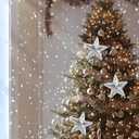 AceList Star Hanging Disco Ball Decor Set of 3 Mirror Star Sun Catchers, 5.9" Sparkle Ornaments for Window, Bedroom, Gift or Christmas Decorations, Unique Mirror Disco Ball Decorations for Home