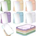 Honeydak 16 Pcs Spa Party Mirrors Bulk Table Mirrors with Stand 90 Adjustable Folding Travel for Makeup Spa Party Supplies Women Personal Beauty Sleepover Slumber Birthday Accessory Favors (Colorful)