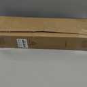 Lootkell Modern Brown Curtain Rods for Windows 48 to 84 Inches Adjustable Length Heavy Duty 1" Diameter Window Curtain Rod with Decorative Finials for Outdoor Farmhouse Bedroom Kitchen Living Room