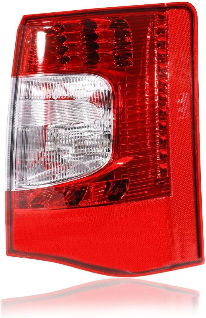 Tail Lights Assembly Compatible with 2011-2016 Chrysler Town and Country,Right Passenger Side Rear Light Taillights Replacement # 5182530AE