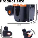 3 Pcs Hunting Accessories, Ladder Tree Stand Cup Holder for Deer Duck Turkey Hunting Bike Cup Holder for Stroller Bike Wheelchair Walker Scooter, 3 Colors