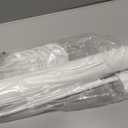 Reinforced 42 Extra Tall Retractable Dog Gate for Doorways 60 Wide Mesh Baby Gate, Tall Baby Gates for Stairs with Rods to Prevent Crawling Through Retractable Pet Gate Indoor Outdoor, White