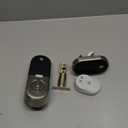 Google Nest x Yale Lock - Tamper-Proof Smart Lock for Keyless Entry - Keypad Deadbolt Lock for Front Door - Satin Nickel