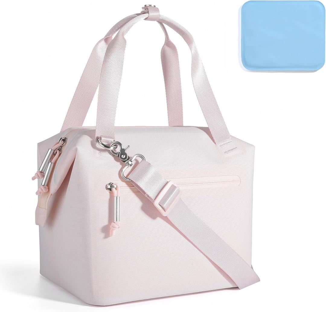 Soft Cooler Bag for Womens: Insulated Lunch Box 10 Cans, Small