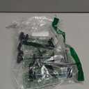 Clamp-On Under Desk Headphone Holder Backpack Hook Students' Desk Hook with Adjustable Arm Clamp Women's Bag Handbag and Christmas Stockings Holder Hanger (4 Black, 4)