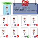 Reverse Match, Card Games for Kids and Adults, Card Games, Board Games, Family Brain Games, Learning Games, Game Night, Travel Games, Ages 5+