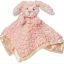 Mary Meyer Baby Lovey Putty Nursery Newborn & Toddler Boys and Girls Security Blanket Stuffed Animal Soft Snuggle Toy, 13 x 13-Inches, Pink Bunny