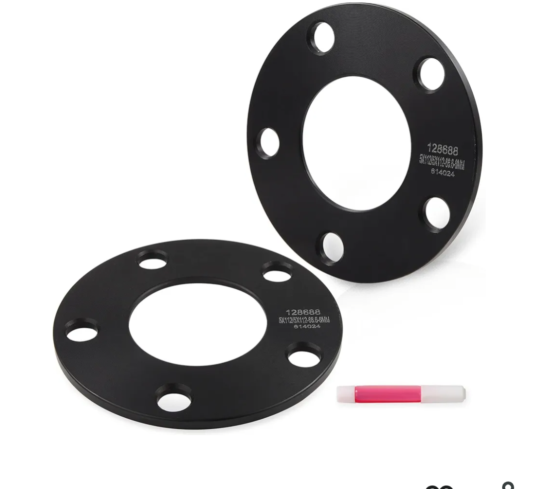Wheel Spacers Adapters 2pcs 128688.  5x112/5x112- 66.6-6MM 614746