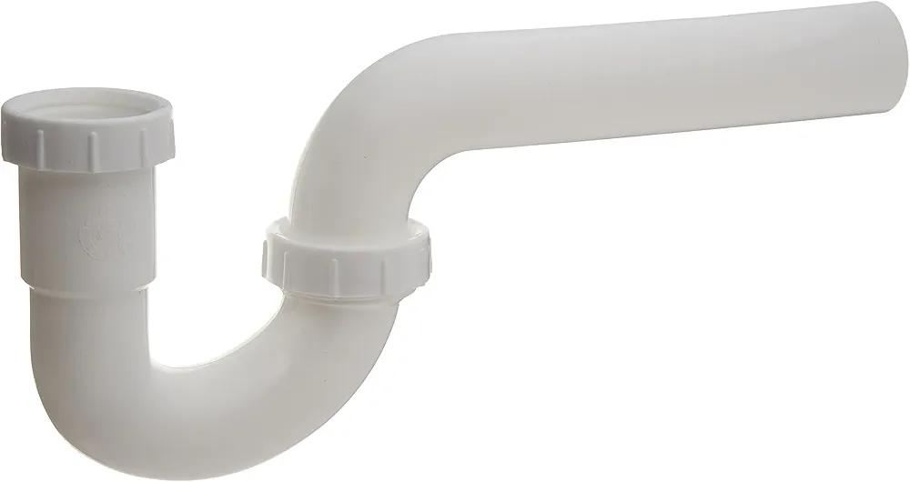 7670000N Plastic P-Trap, White