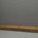 1-1/8 inch Double Curtain Rod - Premium Nonadjustable 72in/6ft Drapery Rods - Heavy Duty Dual Curtain Rods for Windows with Solid Aluminum Finials and Adjustable Concealed Mounting Bracket - Black