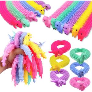 20 PCS Stretchy Fidget Toy,Colorful Stretchy Strings Fidget Toy for Children's Day Gift, Kids, Adults, Boys, Girls, Stress Relief, Calming and Relaxing Present 