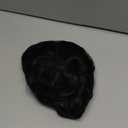 2PCS Messy Bun Hair Piece-Large Wavy Curly & Donut Updo Hair Pieces Set, Scrunchies Synthetic Chignon Ponytail Extensions Thick Updo for Women(Natural Black)