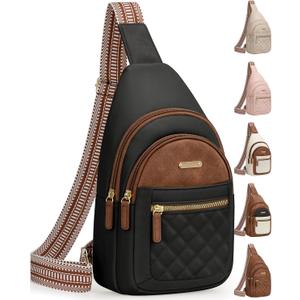 Capolo Small Crossbody Bag for Women Adjustable Sling Purse, Multi-Compartment Organizer for Daily Commute, Travel & Gift