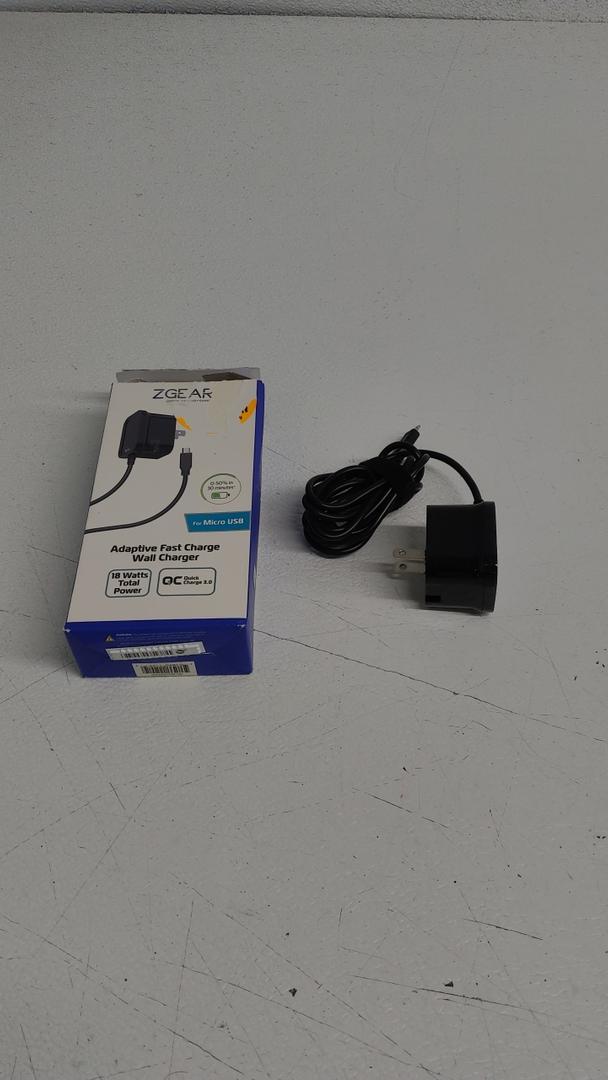 ZGEAR Adaptive Fast Charge Wall Charger For Micro USB