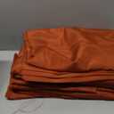 Fitable 6 Pack Rust 70?20 Inch Rectangle Tablecloth - Stain Resistant and Washable Table Cover, Polyester Fabric Table Cloth for Wedding, Party, Banquet, Formal Events