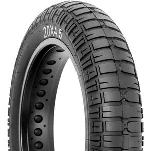 Hycline Ebike Fat Replacement Tire: 20x4.0/20x4.5/20x5.0/26x4.0 Inch Folding Puncture Resistant Fat Tires for Electric Bike, MTB, Heavy Duty, All-Terrain High-Density Tire for Street/Trail Riding