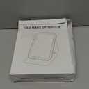 Rechargeable Travel Mirror with Light, LED Makeup Mirror with Lights, Portable Vanity Mirror with 3 Color Lighting, Touch Dimmable Lighted Cosmetic Mirror, Travel Essentials (Light Green)