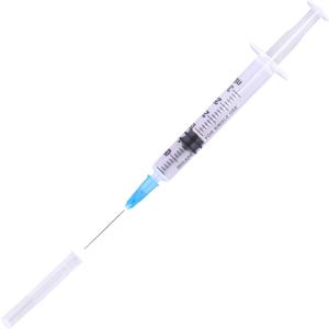 3ml Syringe with Needle - 3ml, 1" Needle 50-Pack