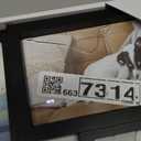 Malden 4-Opening Matted Collage Frame, Displays Four 4x6 Photos, Black