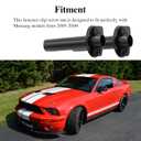 2Pcs of Rear Trim Panel Nuts, Rear Trunk Interior Cargo Trim Panel Wing Nuts Compatible with Ford Mustang 2005-2009 Replace#:W711285-S300