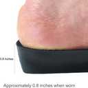 1 Inch Leg Length Discrepancy Full Length Insoles Lifts for Uneven HIPS (2 Lefts Large)